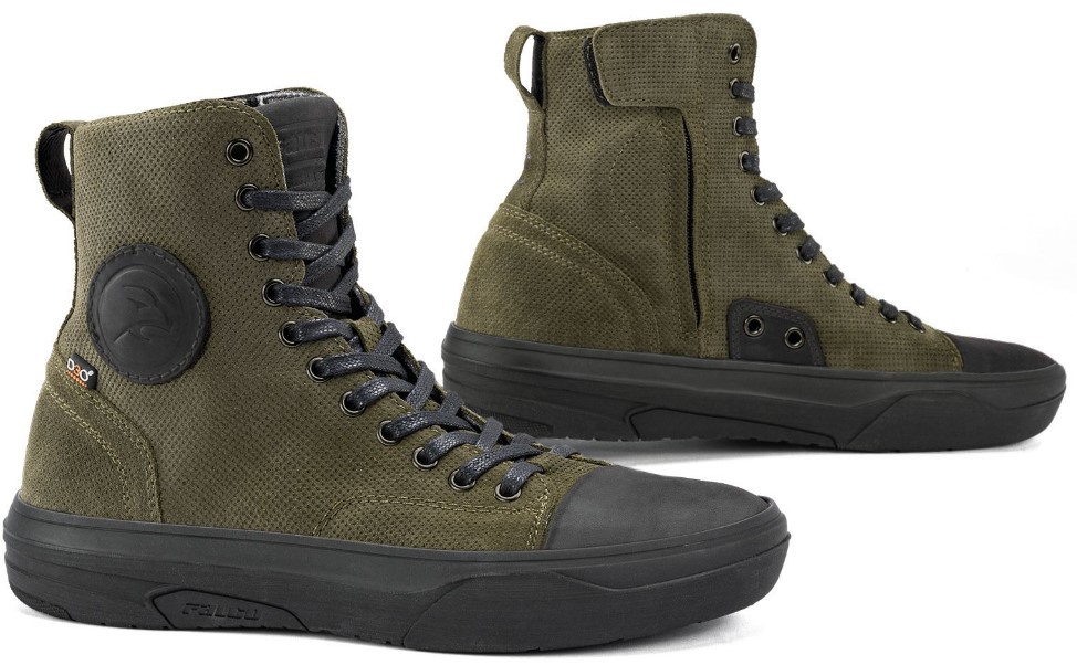 Дамски мото боти FALCO LENNOX 3 ARMY GREEN 1