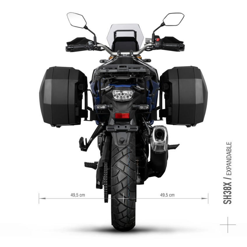Монтажен комплект за куфари SHAD 3P SYSTEM SUZUKI V-STROM 800 DE '23 — снимка 5