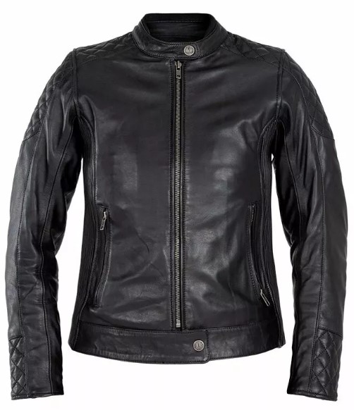 Дамско кожено яке JOHN DOE JACKET 4W ADINA LEATHER BK — снимка 4