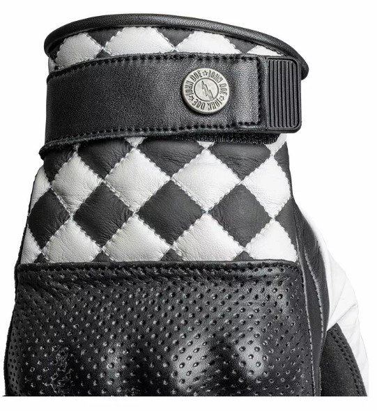Кожени ръкавици JOHN DOE TRACKER RACE WHITE/BLACK — снимка 3