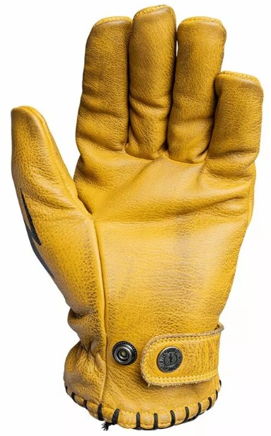 Кожени ръкавици JOHN DOE COYOTE LEATHER YELLOW/BLACK — снимка 2