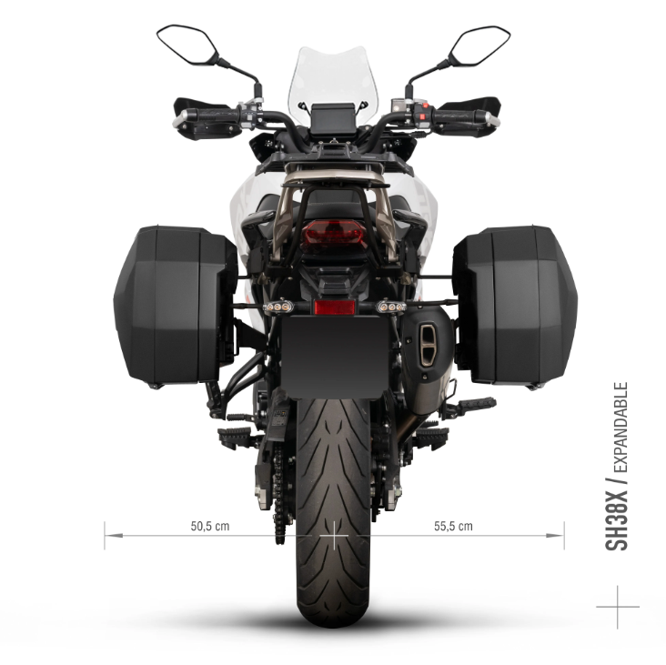 Монтажен комплект за куфари SHAD 3P SYSTEM BENELLI TRK 702/TRK 702 X '23 — снимка 3