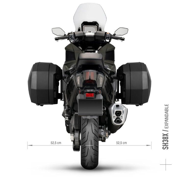 Монтажен комплект за куфари SHAD 3P SYSTEM KYMCO CV3 550 '22 — снимка 3