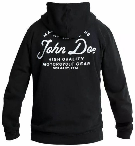 Мото суитшърт JOHN DOE JD LETTERING BK — снимка 2