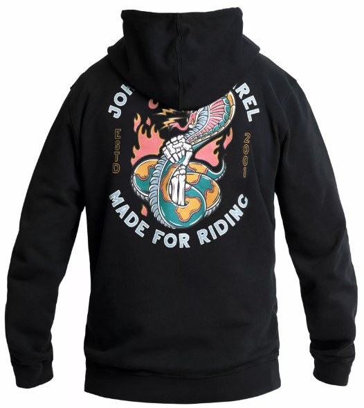 Мото суитшърт JOHN DOE SNAKE II BK — снимка 2