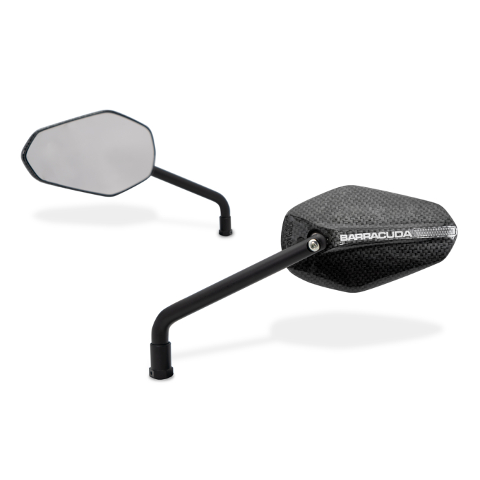 Огледала за мотор BARRACUDA mini EGO-CARBON _2