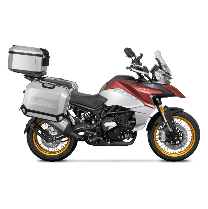 Монтажен комплект за куфари SHAD 4P SYS. QJMOTOR SRT 800 '22 — снимка 3