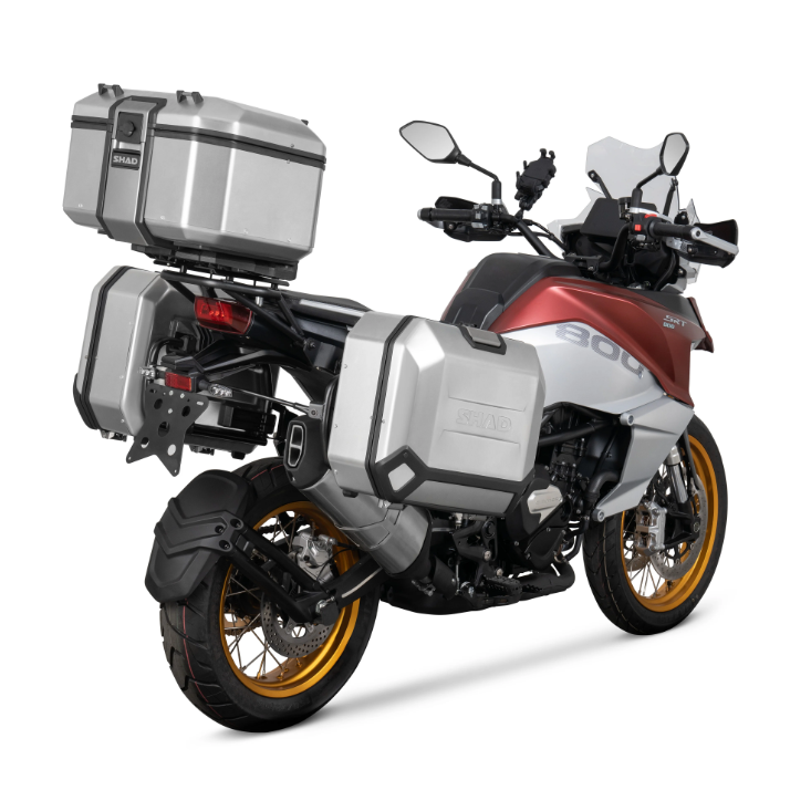 Монтажен комплект за куфари SHAD 4P SYS. QJMOTOR SRT 800 '22 — снимка 2
