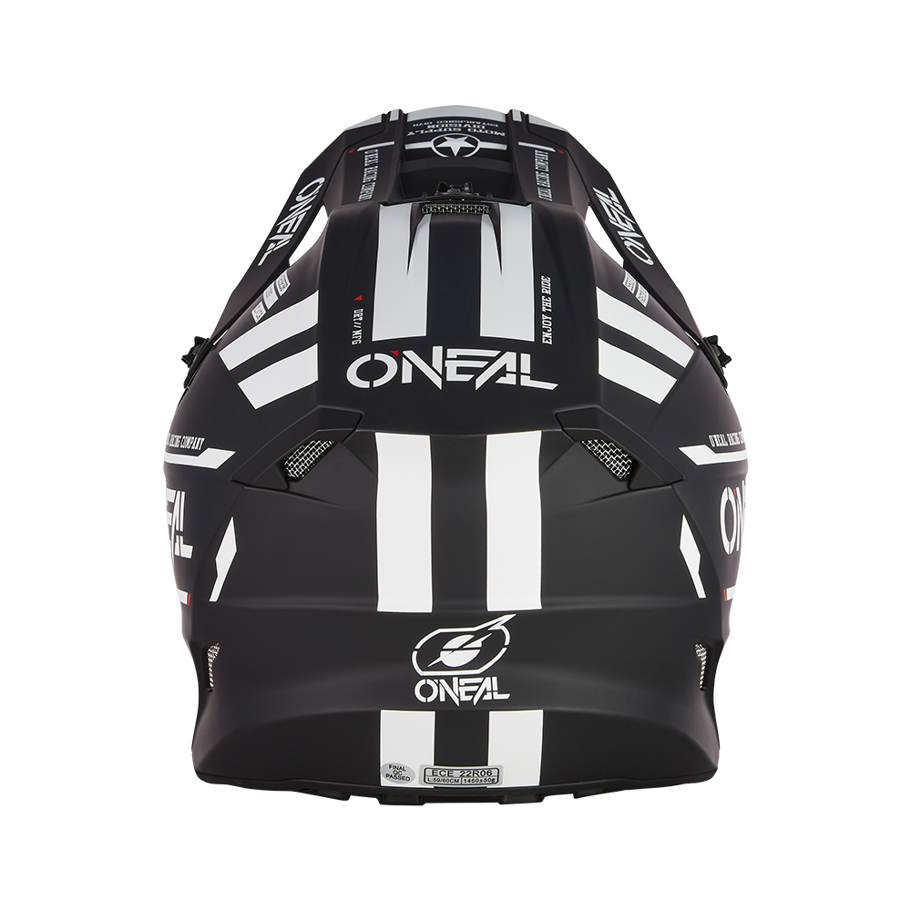 Мотокрос каска O'NEAL 5SERIES WARHAWK V.25 BLACK — снимка 4