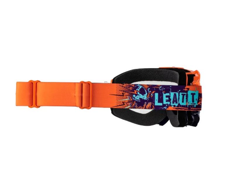 Мотокрос очила LEATT Velocity 4.5-Orange Clear 83% — снимка 2