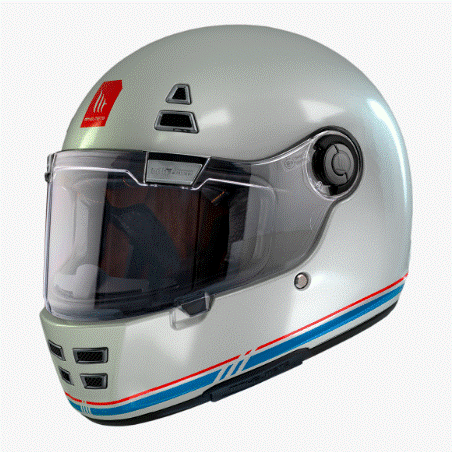 Каска MT JARAMA SV A7 SOLID GLOSS WHITE 1