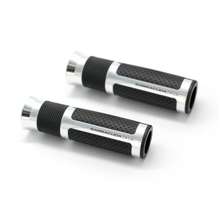 Ръкохватки BARRACUDA B-LUX RACING GRIPS SILVER — снимка 4