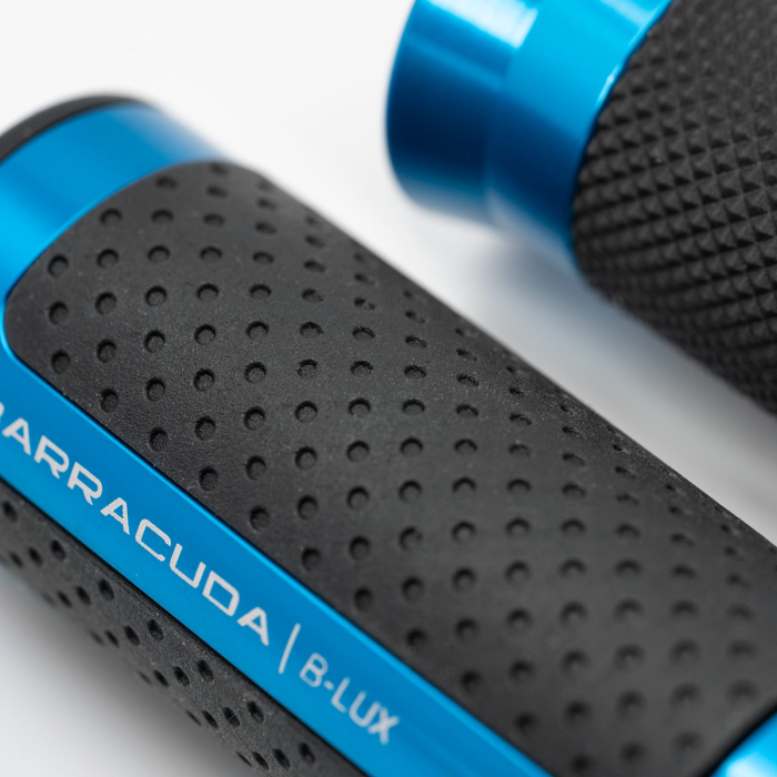 Ръкохватки BARRACUDA B-LUX RACING GRIPS BLUE — снимка 4