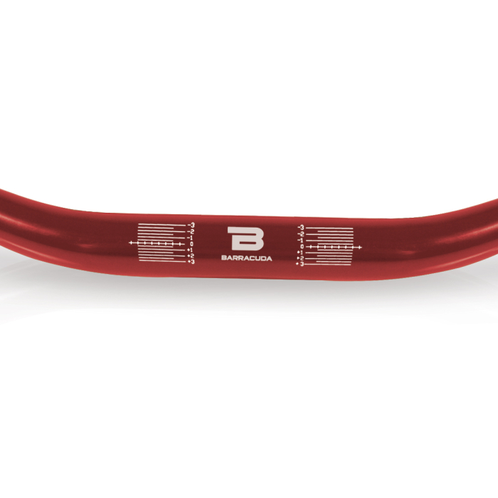 КОРМИЛО BARRACUDA HANDLEBAR 28/22 RED_2