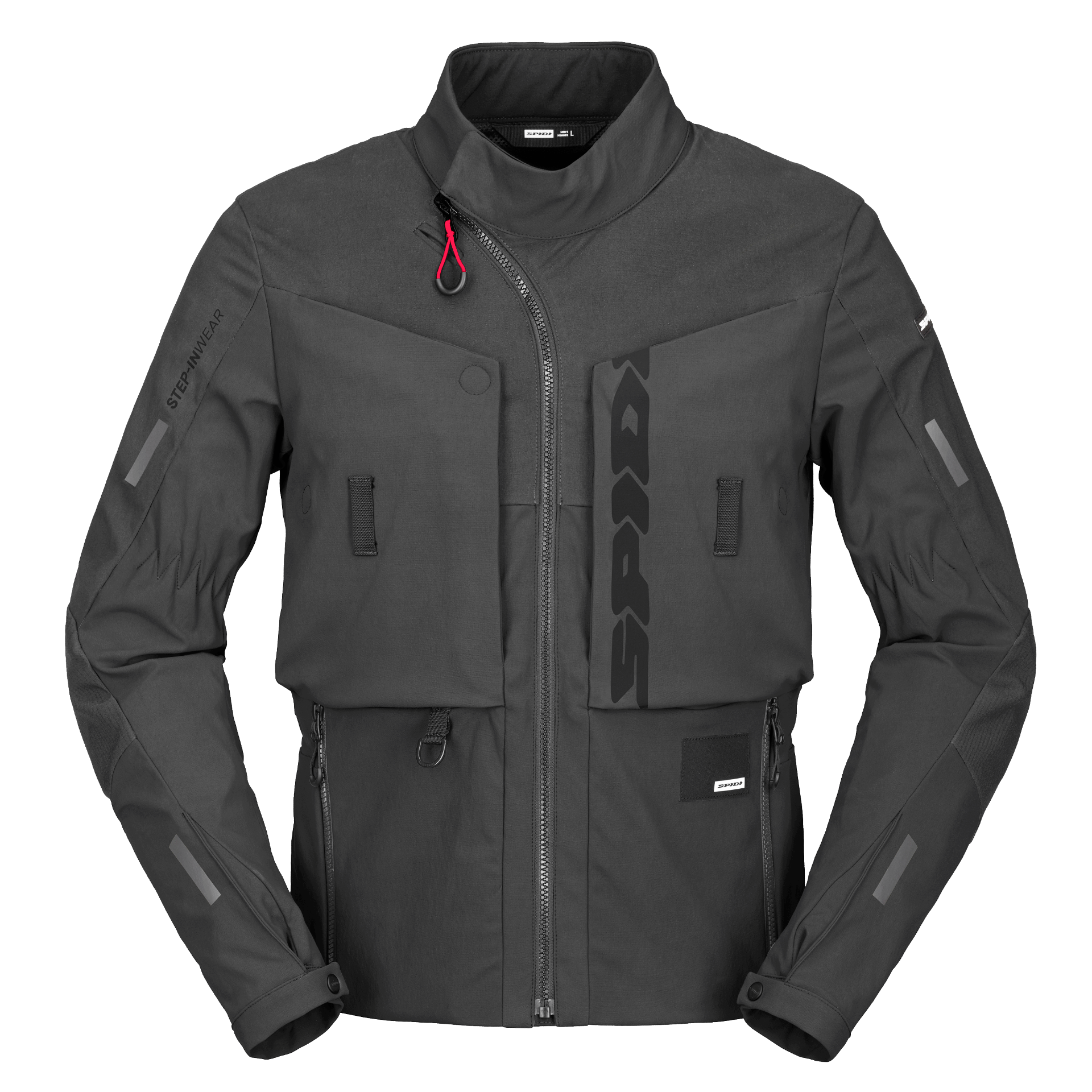 Текстилно яке SPIDI FRONTIER THERMORAIN BLACK