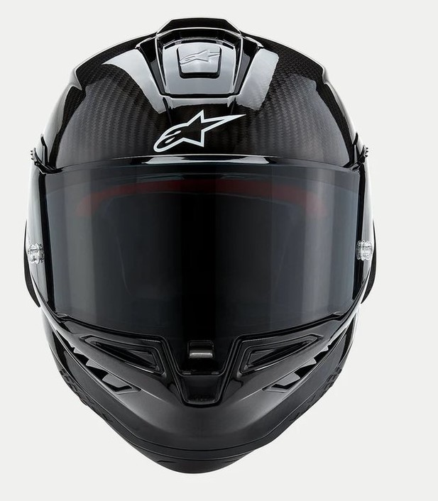 Каска ALPINESTARS Supertech R10 Black/Carb — снимка 5