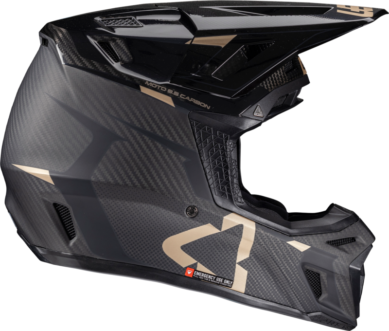 Мотокрос каска LEATT Kit Moto 9.5-Carbon V25 — снимка 3