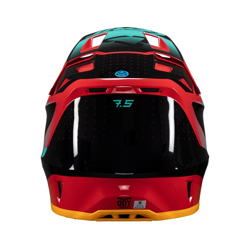 Мотокрос каска LEATT Kit Moto 7.5-Red V25 — снимка 5