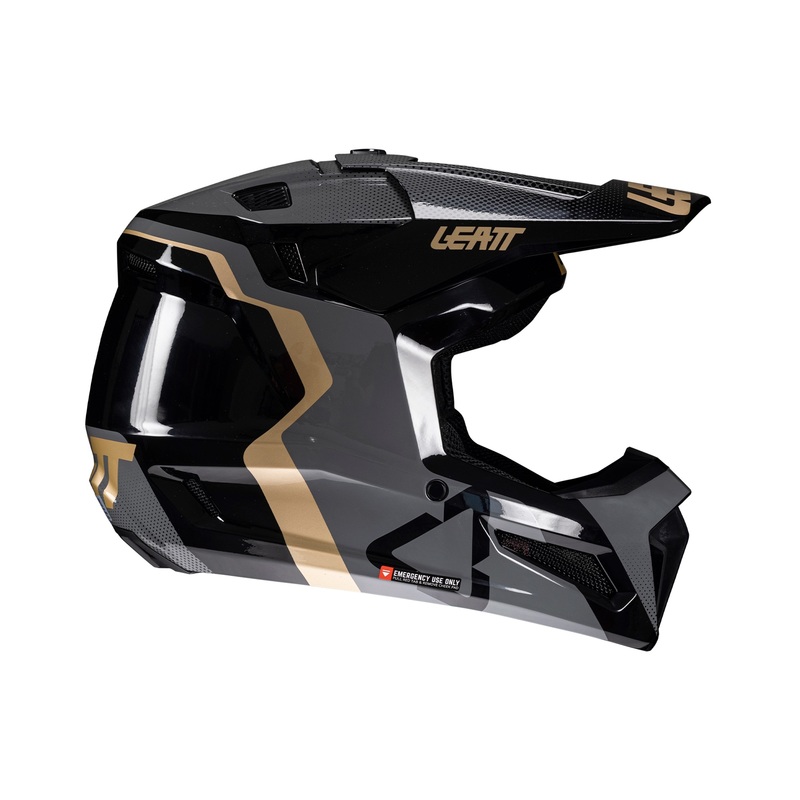 Детска мотокрос каска LEATT Kit Moto 3.5-Black V25 — снимка 3