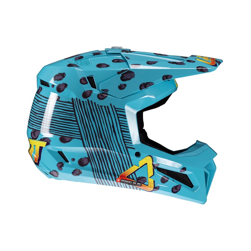 Детска мотокрос каска LEATT Kit Moto 3.5-Cheetah V25 — снимка 3