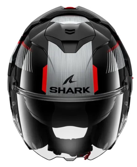 Модуларна каска SHARK OXO SIKTER Chrom Silver — снимка 2