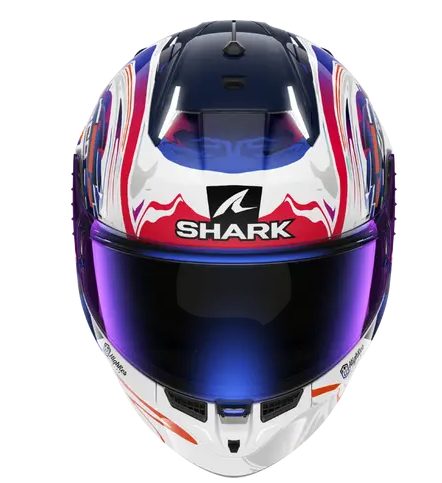 Каска SHARK SKWAL i3 REPLICA ZARCO FRENCH GP — снимка 2