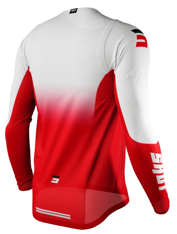 Мотокрос джърси SHOT Gradient Red — снимка 2