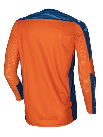 Мотокрос джърси Just1 J-Flex 2.0 District Blue/Orange — снимка 2