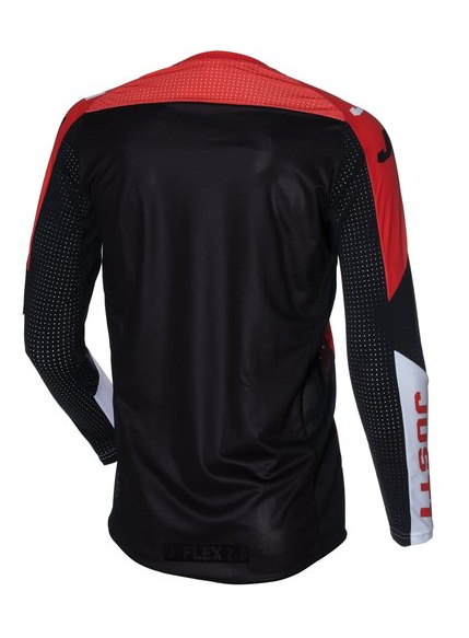 Мотокрос джърси Just1 J-Flex 2.0 District Red/Black/White — снимка 2