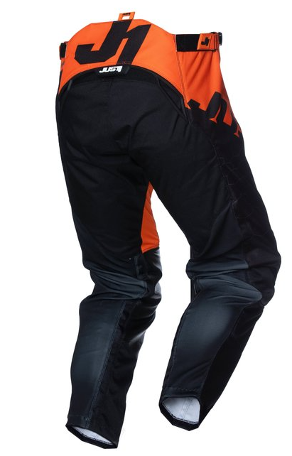 Мотокрос брич Just1 J-Force Hexa Orange/Black — снимка 2