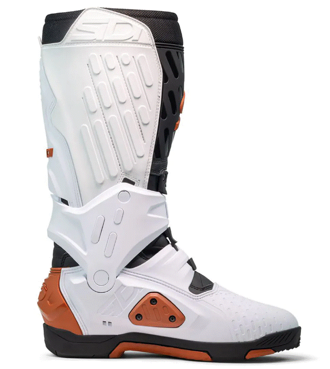 Мотокрос ботуши SIDI CROSSAIR BLACK/WHITE/BRONZE — снимка 3