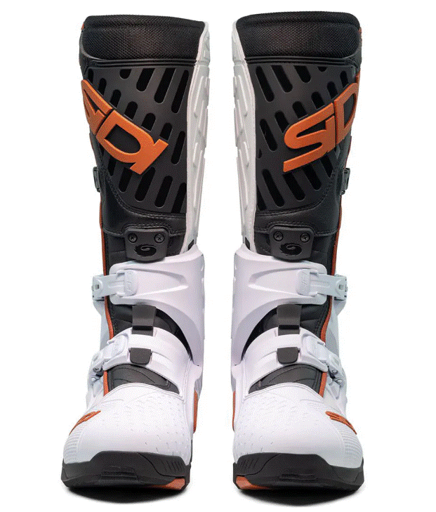 Мотокрос ботуши SIDI CROSSAIR BLACK/WHITE/BRONZE — снимка 4