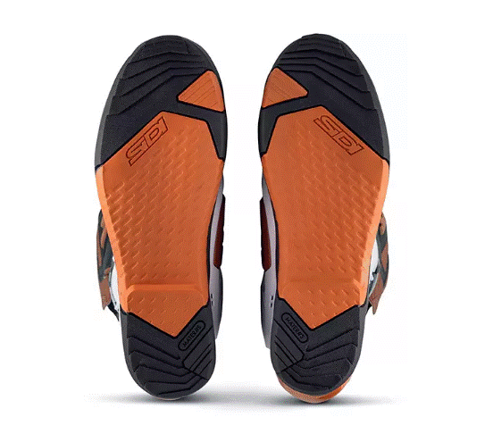Мотокрос ботуши SIDI CROSSAIR BLACK/WHITE/BRONZE — снимка 6