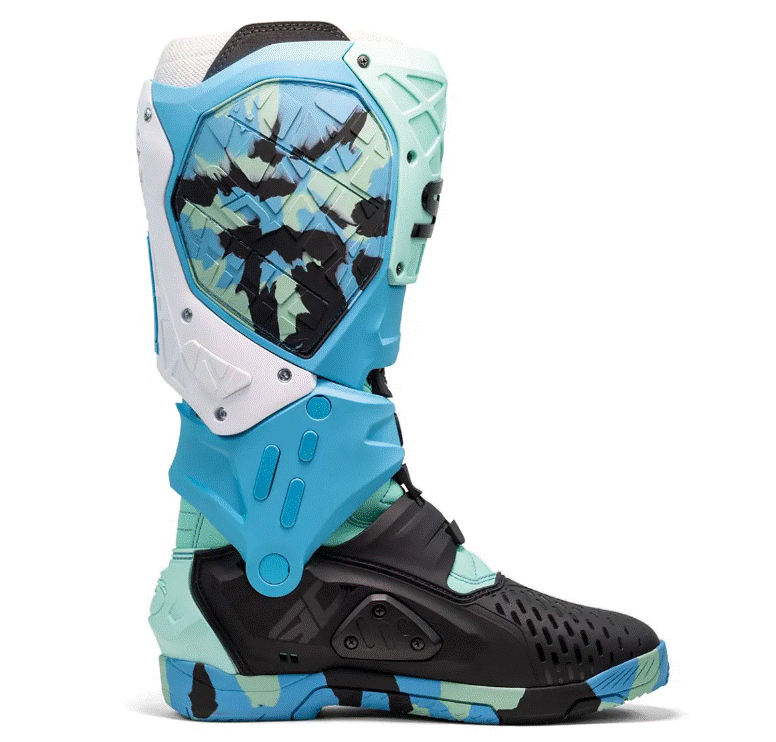 Мотокрос ботуши SIDI CROSSAIR X MESSY CYAN — снимка 3
