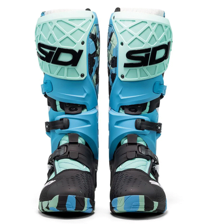 Мотокрос ботуши SIDI CROSSAIR X MESSY CYAN — снимка 4