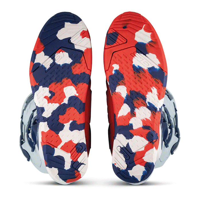 Мотокрос ботуши SIDI CROSSAIR X WHITE/NAVY/RED — снимка 3