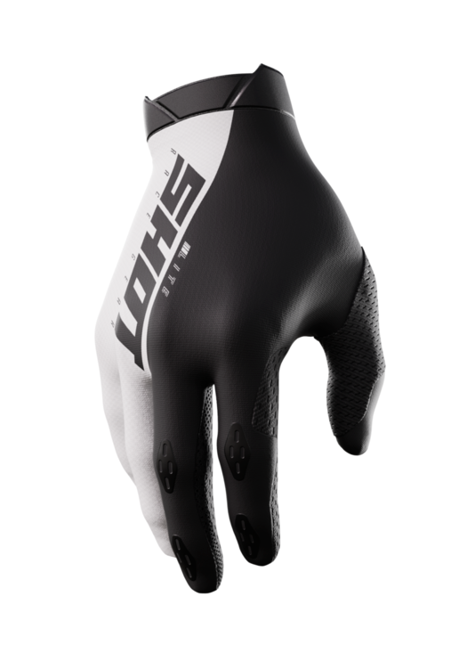 Мотокрос ръкавици SHOT Lite White/Black