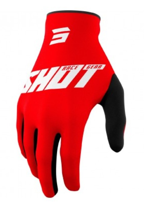 Мотокрос ръкавици SHOT Burst Red