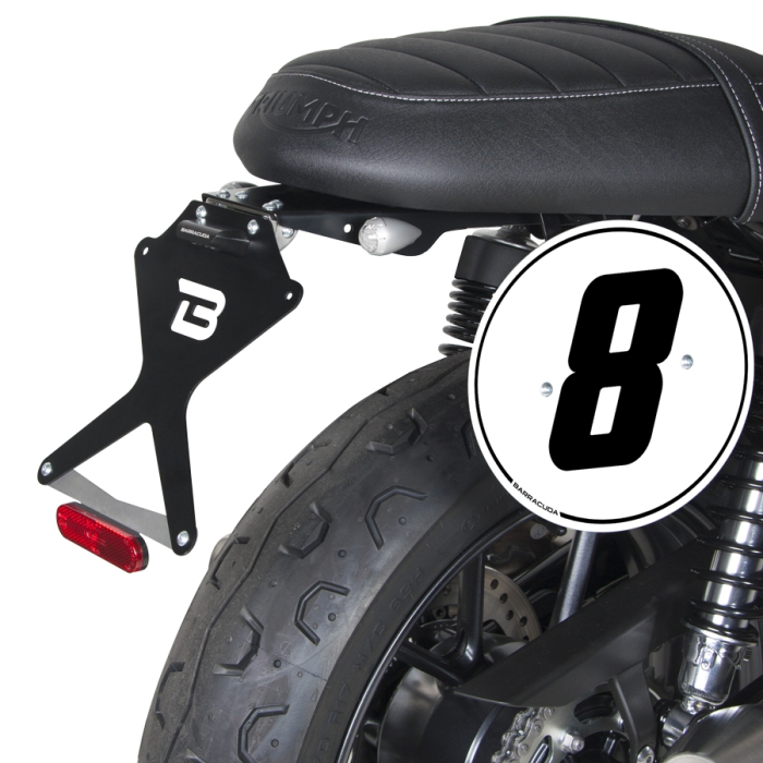 Стойка за номер BARRACUDA "NAKED" Triumph Street Twin (2015-2021)
