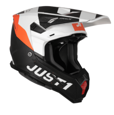 Mотокрос каска Just1 J-22 C Adrenaline Orange/Carbon Matt — снимка 5