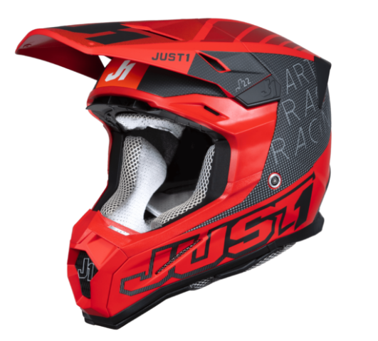 Mотокрос каска Just1 J-22 F Dynamo Black/Red_5