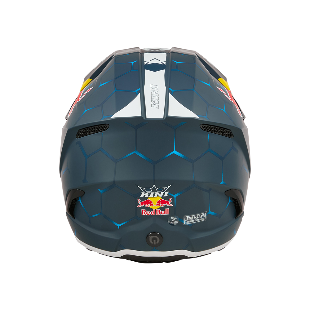 Мотокрос каска KINI RED BULL MX3 1.0-BLUE/WHITE_3