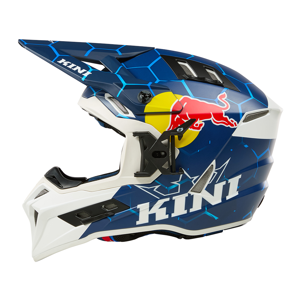 Ендуро каска KINI RED BULL EXC 1.0-BLUE/WHITE — снимка 5