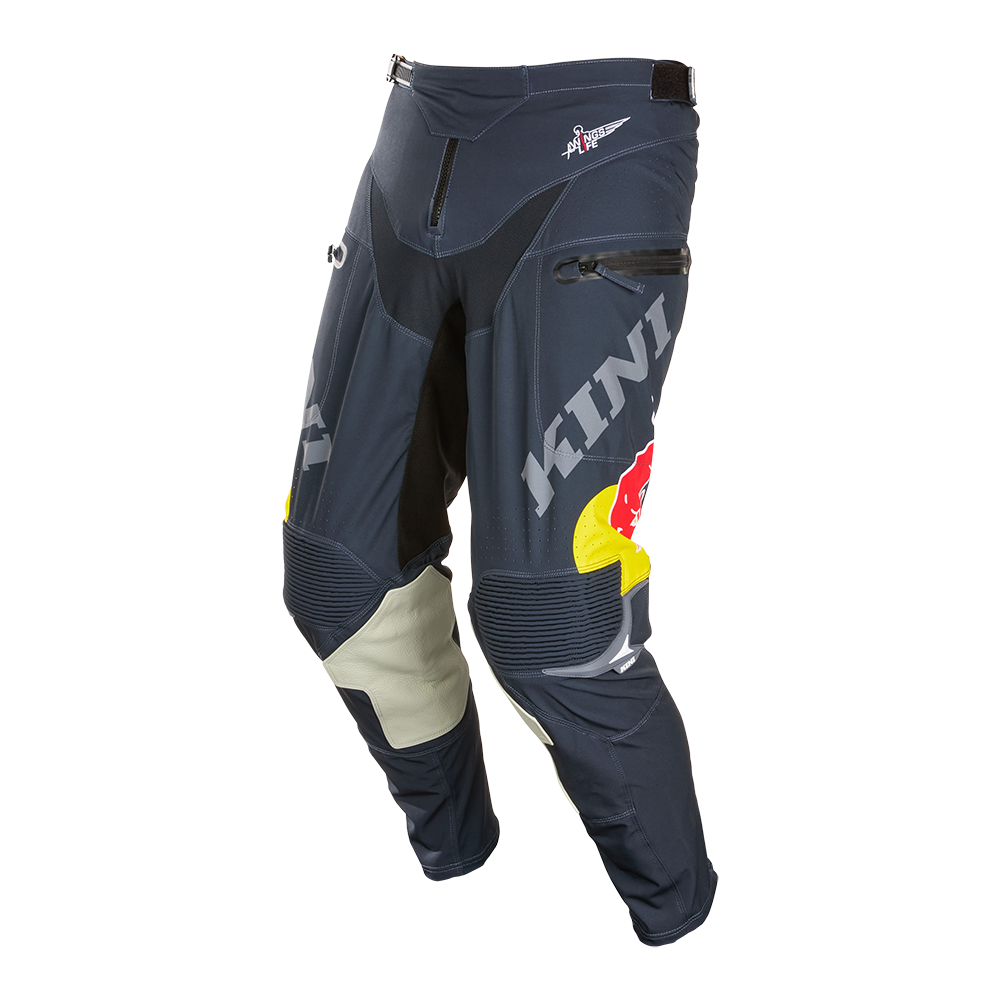 Ендуро панталон KINI RED BULL EXC IN THE BOOT 1.0-BLUE/WHITE