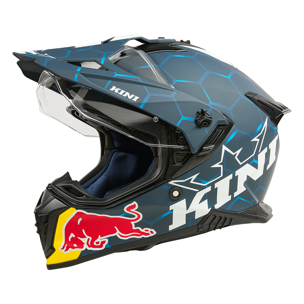Каска KINI RED BULL ADV-X 2.0-BLUE/WHITE — снимка 2