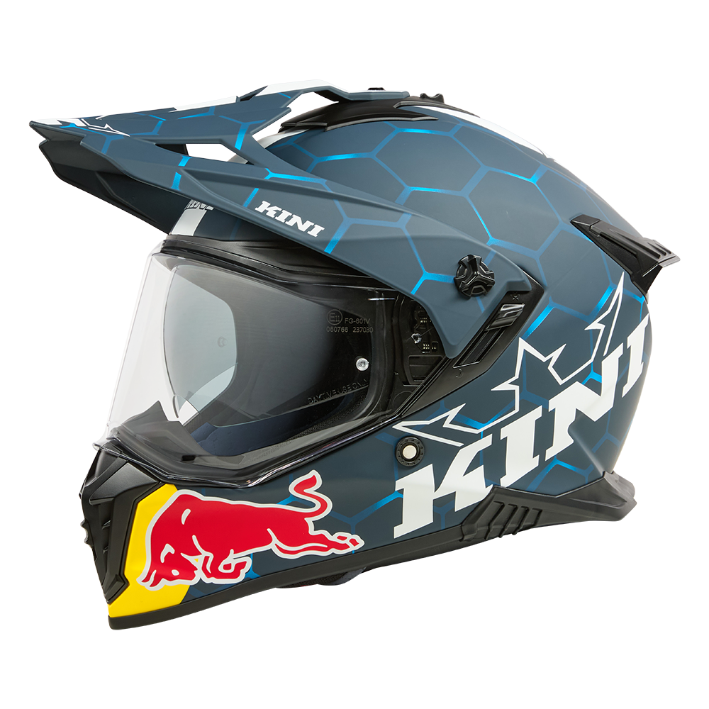 Каска KINI RED BULL ADV-X 2.0-BLUE/WHITE