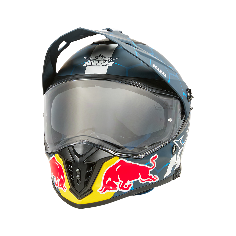 Каска KINI RED BULL ADV-X 2.0-BLUE/WHITE — снимка 4