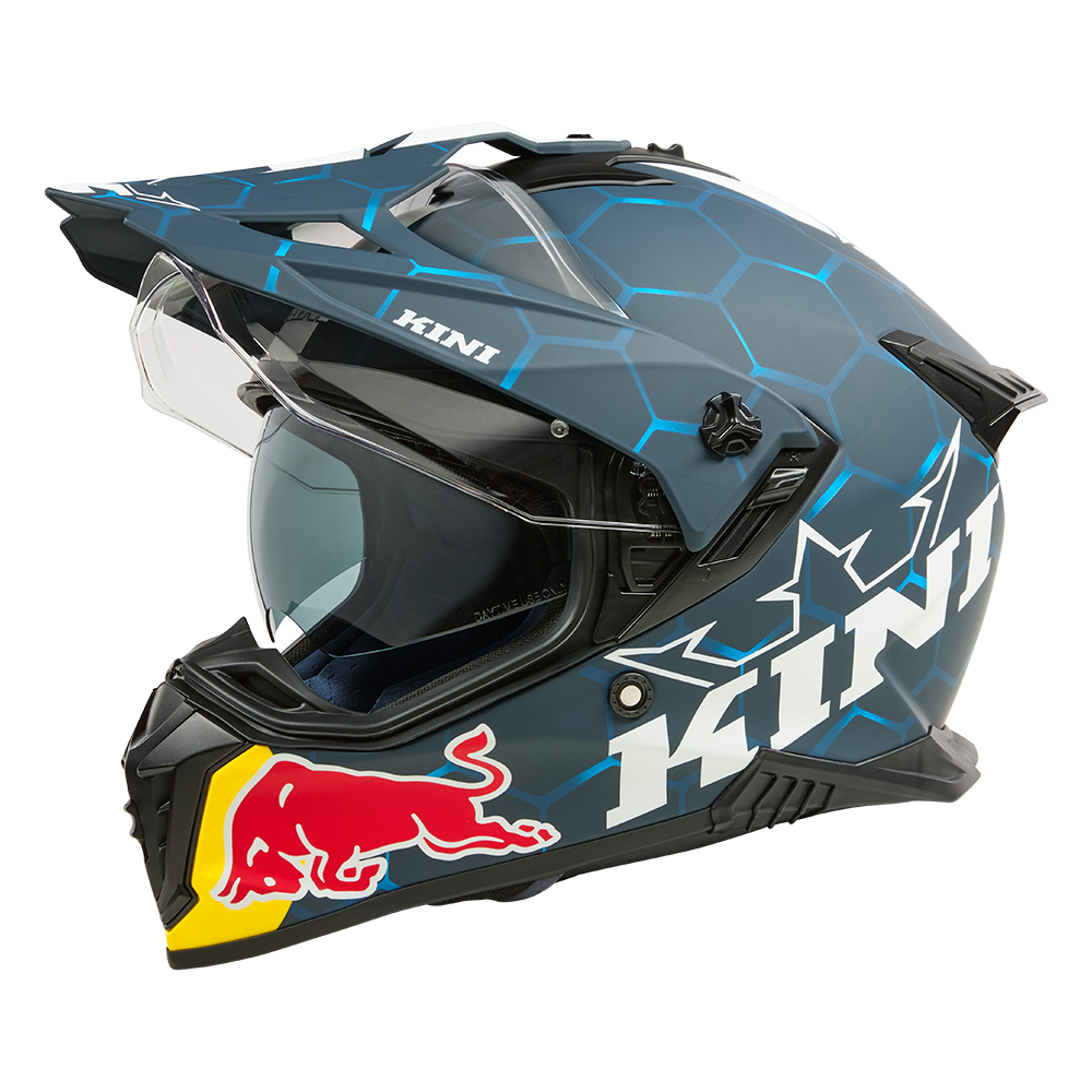 Каска KINI RED BULL ADV-X 2.0-BLUE/WHITE — снимка 6