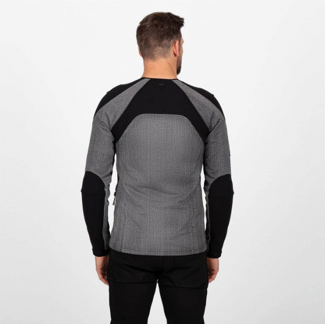 Лятно яке за мотор KNOX URBANE PRO® MK3 BLACK/SILVER — снимка 3