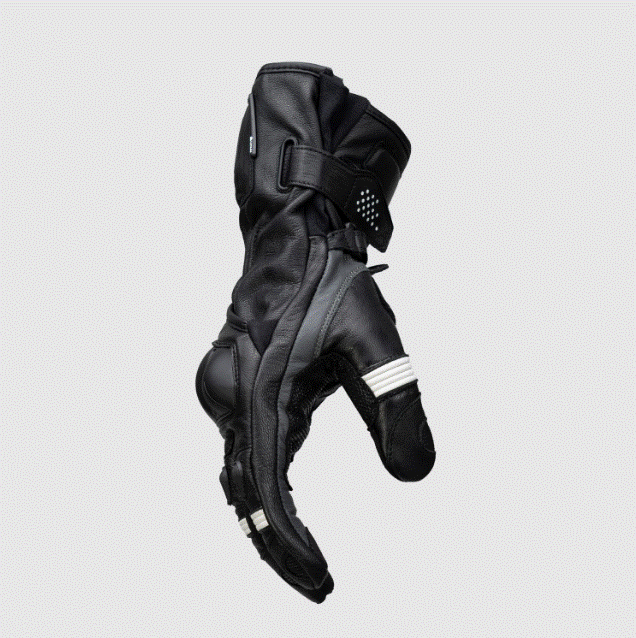 Кожени ръкавици KNOX Oulton MK2 – Black/White — снимка 5